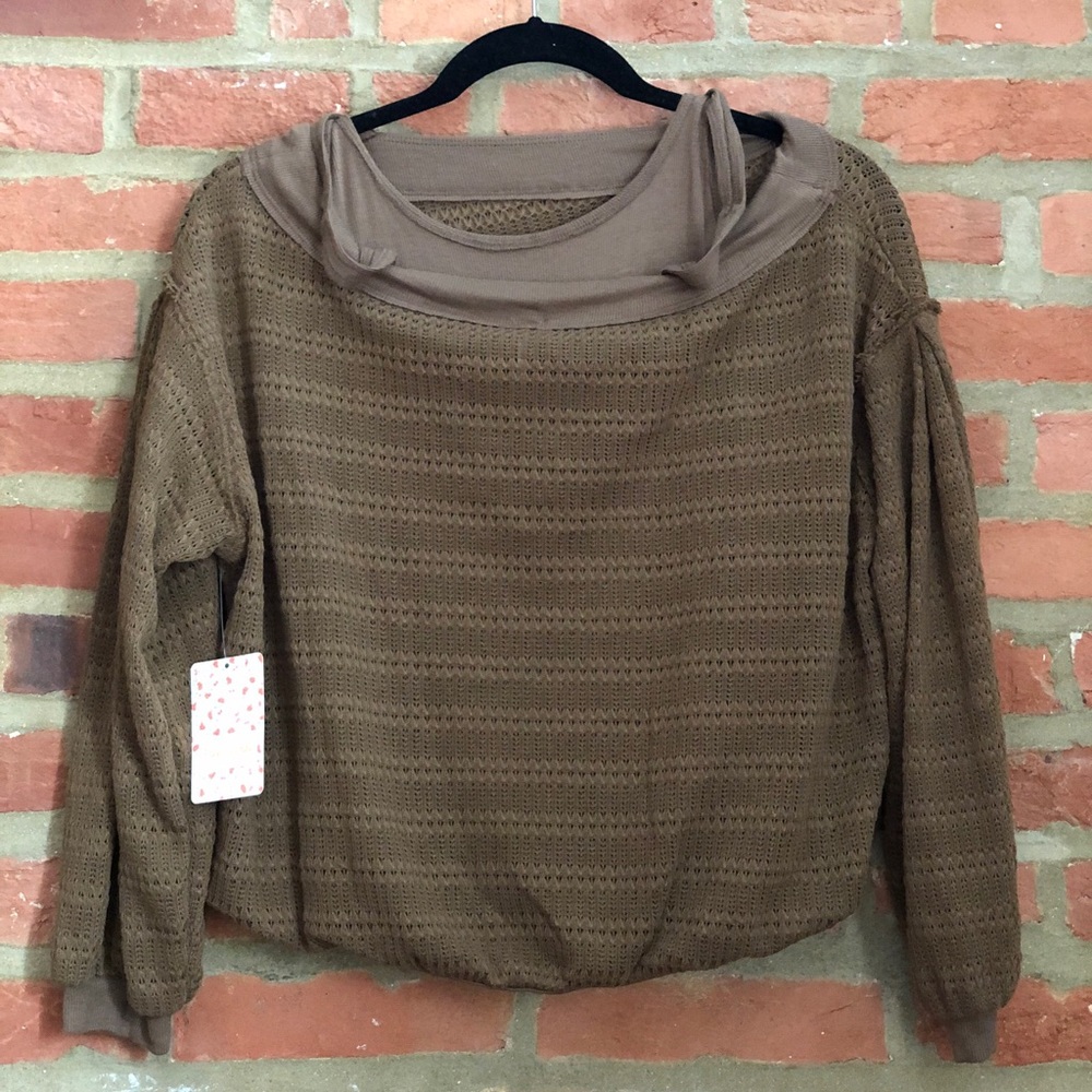 🏷 New With Tags: Free People Top/Sweater